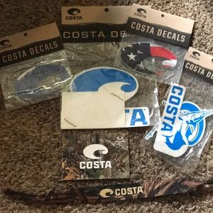 Costa decals and camo sunglass band